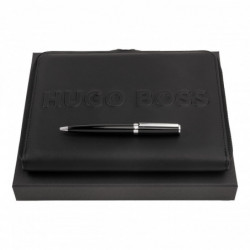 HUGO BOSS  Set  (kugelschreiber & A5 konferenzmappe)